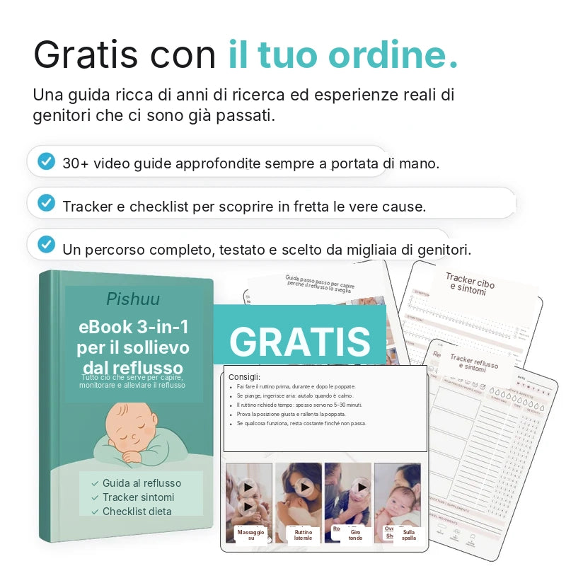DreamCradle™ – Contro il Reflusso, le Coliche e per un Sonno Migliore