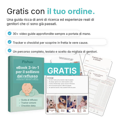 DreamCradle™ – Contro il Reflusso, le Coliche e per un Sonno Migliore
